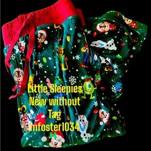 Little Sleepies 2023 Mickey’s Christmas Party Men’s Pajama Pant (SM)